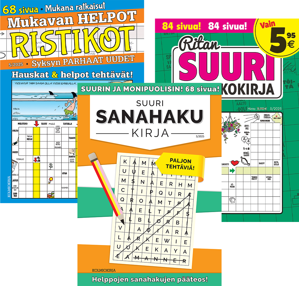 Monipuolinen ristikkopaketti